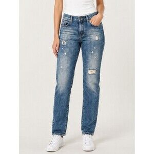 NWT Denim & Supply Ralph Lauren Vintage Distressed Skinny Boyfriend Jeans 27
